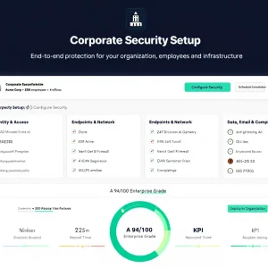 Corporate Security Setup